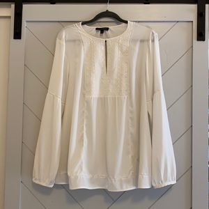 Banana Republic Cream Blouse - XL